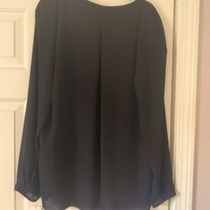 Ladies XL Black blouse